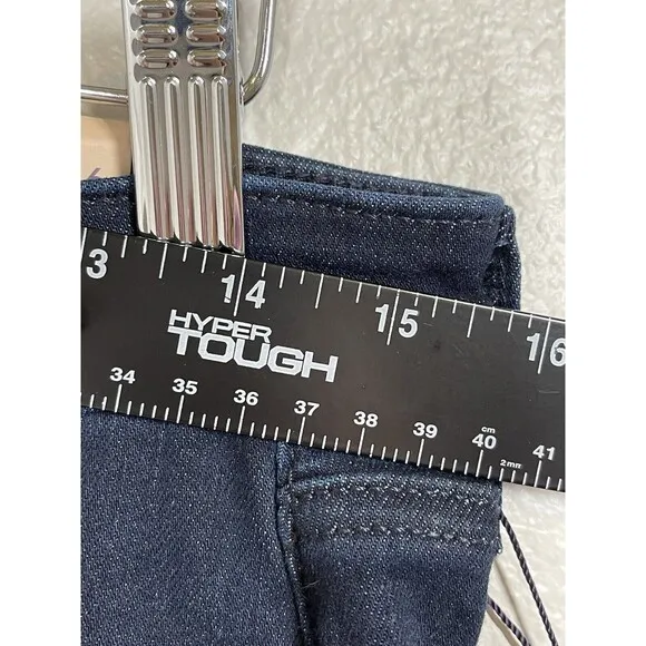 NWT NYDJ Margot Girlfriend Jeans Rapture Women's Size 6 Dark Blue Stretch Denim