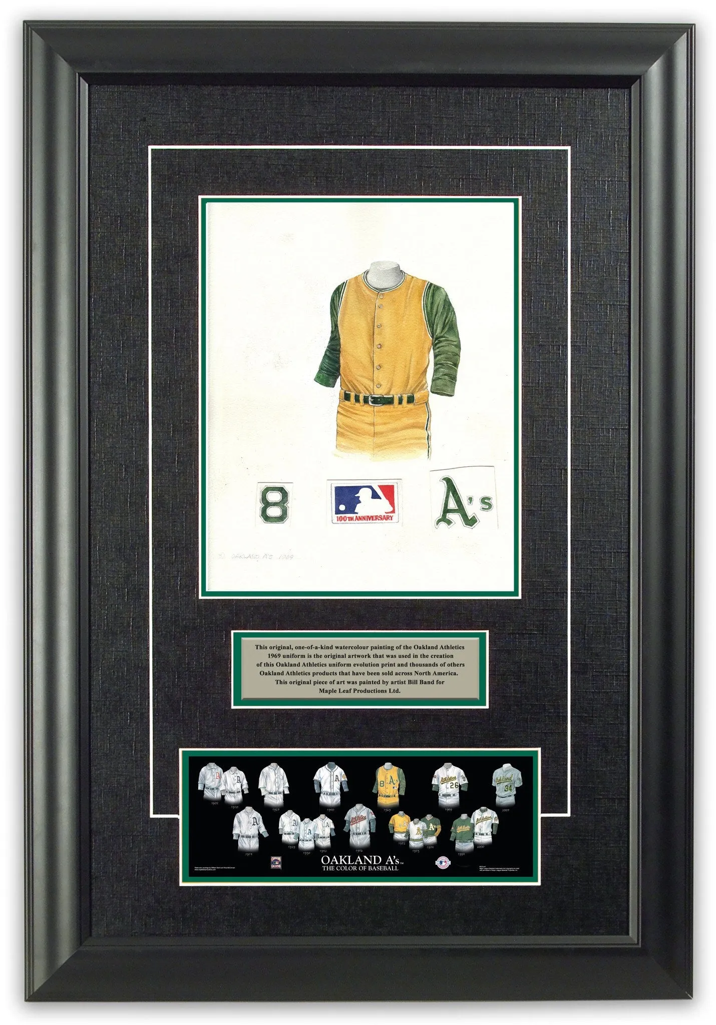 Oakland Athletics 1969 - Poster 1
