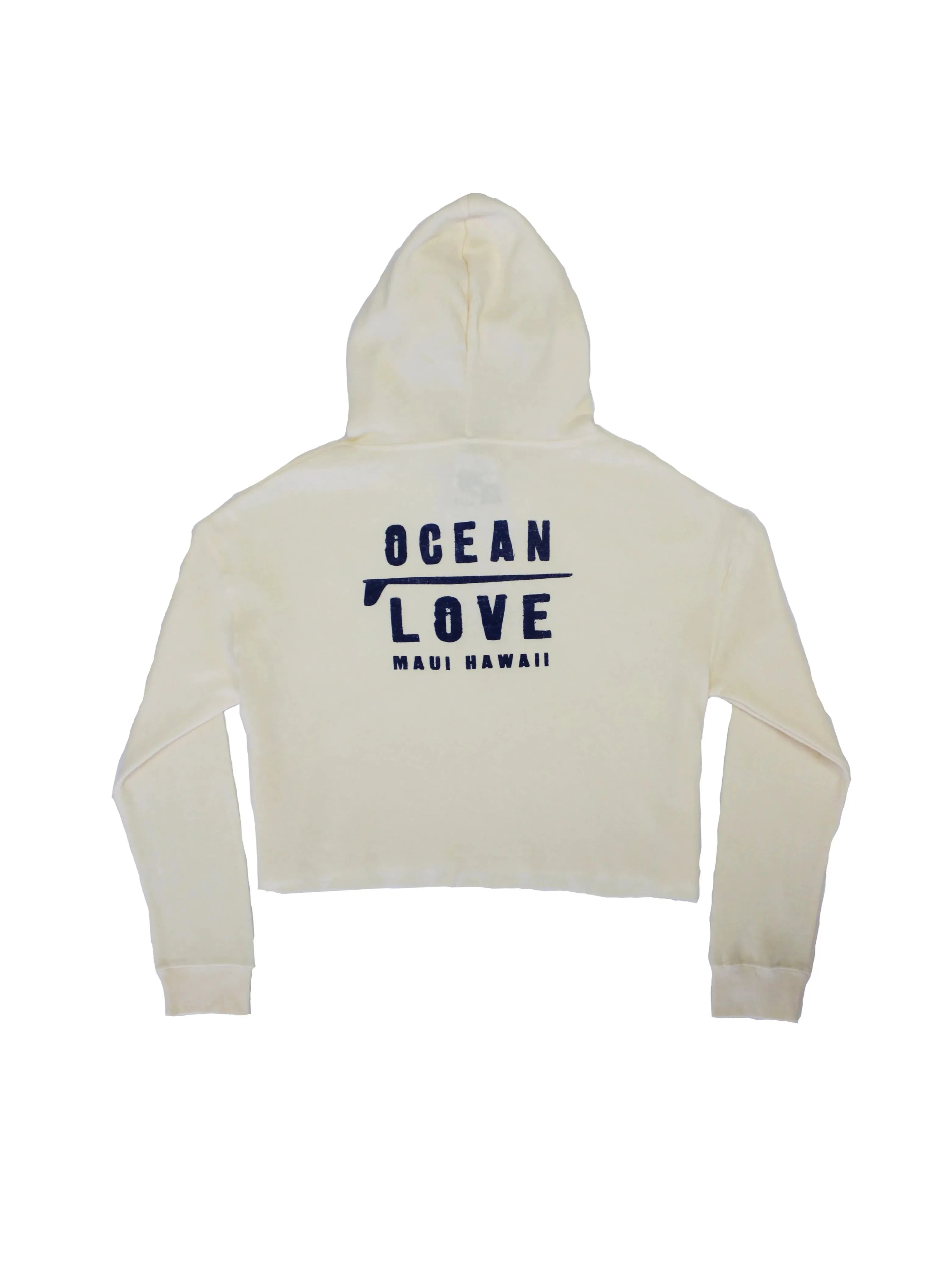 Ocean Love Cropped Hoodie