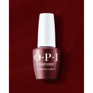 OPI GelColor Gel Nail Polish - Como se Llama? (Creme) with OPI Intelli-Gel Technology™ / 0.5 oz.