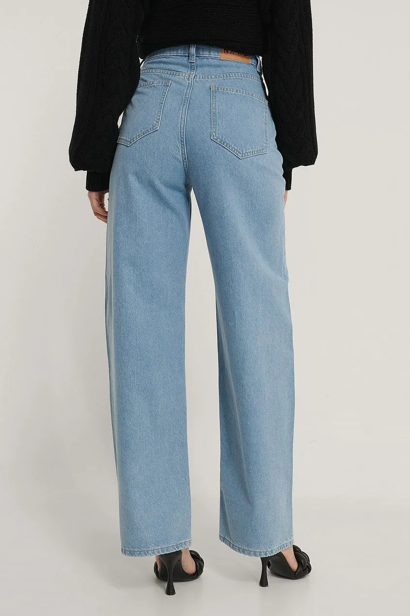 Organic Extra Wide Leg Denim For Womens