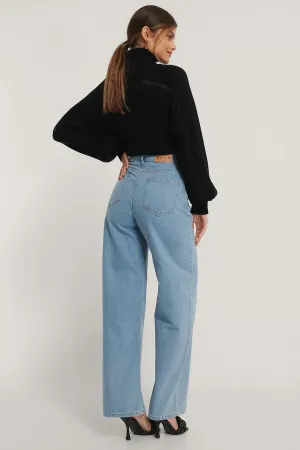 Organic Extra Wide Leg Denim For Womens