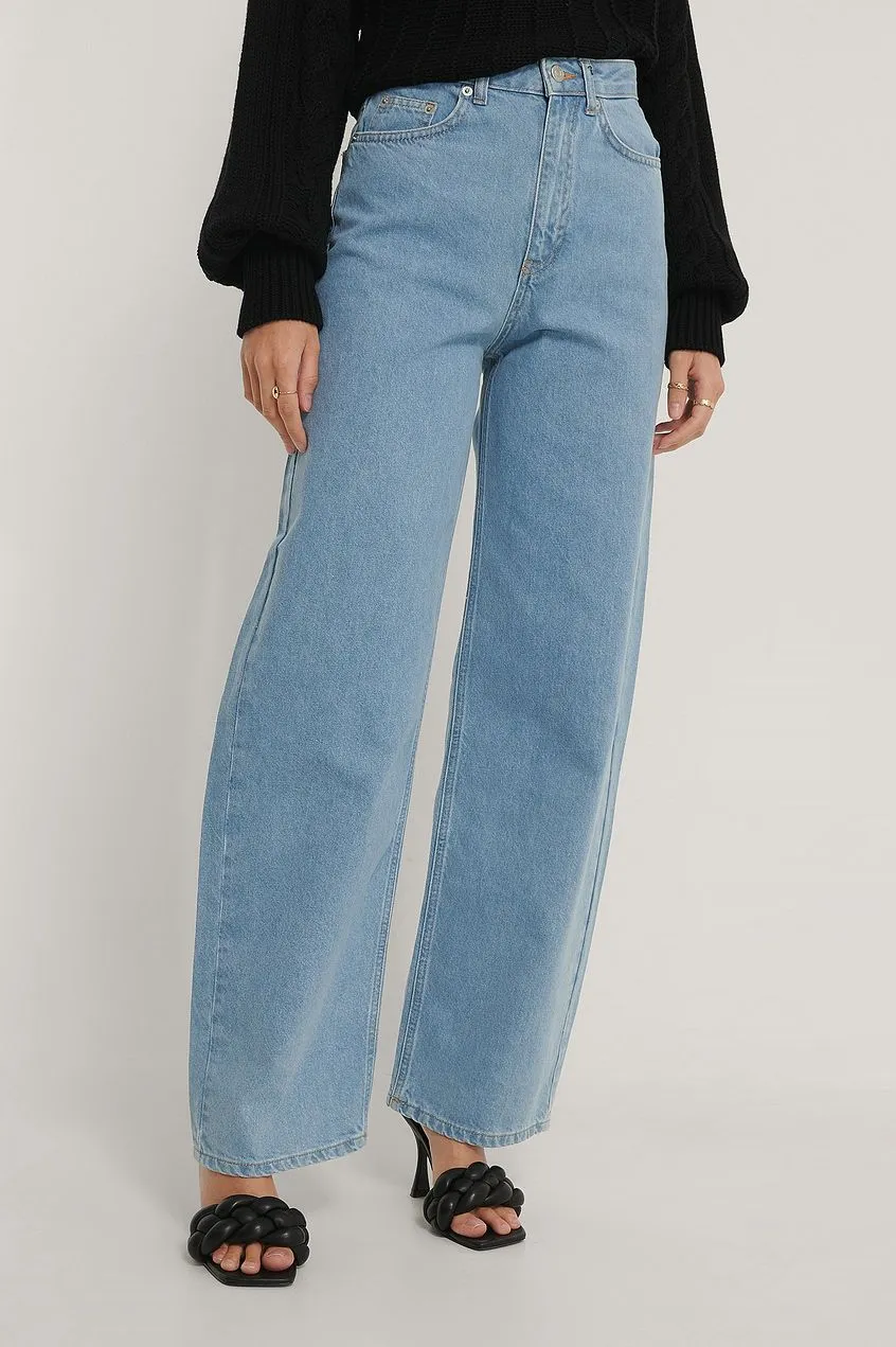 Organic Extra Wide Leg Denim For Womens