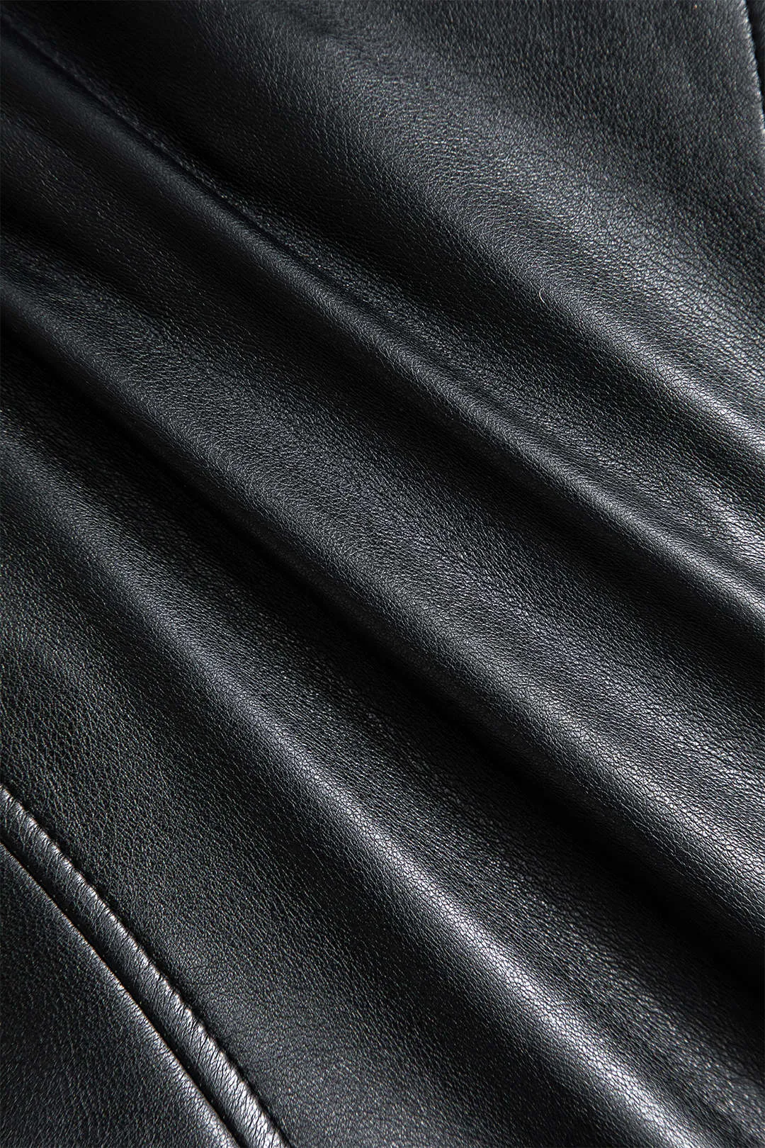 Paige - Sleek Metallic Button Accents Woman's Jacket
