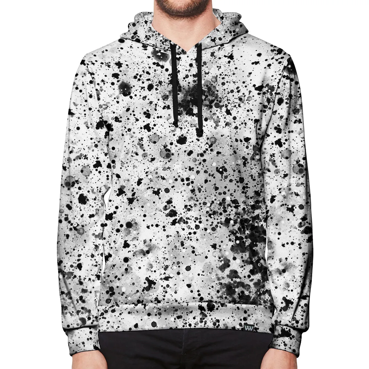 Paint Splatter Pullover Hoodie