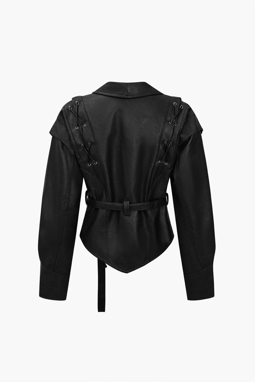 Pamela - Stylish Tie Front Design Woman's Jacket