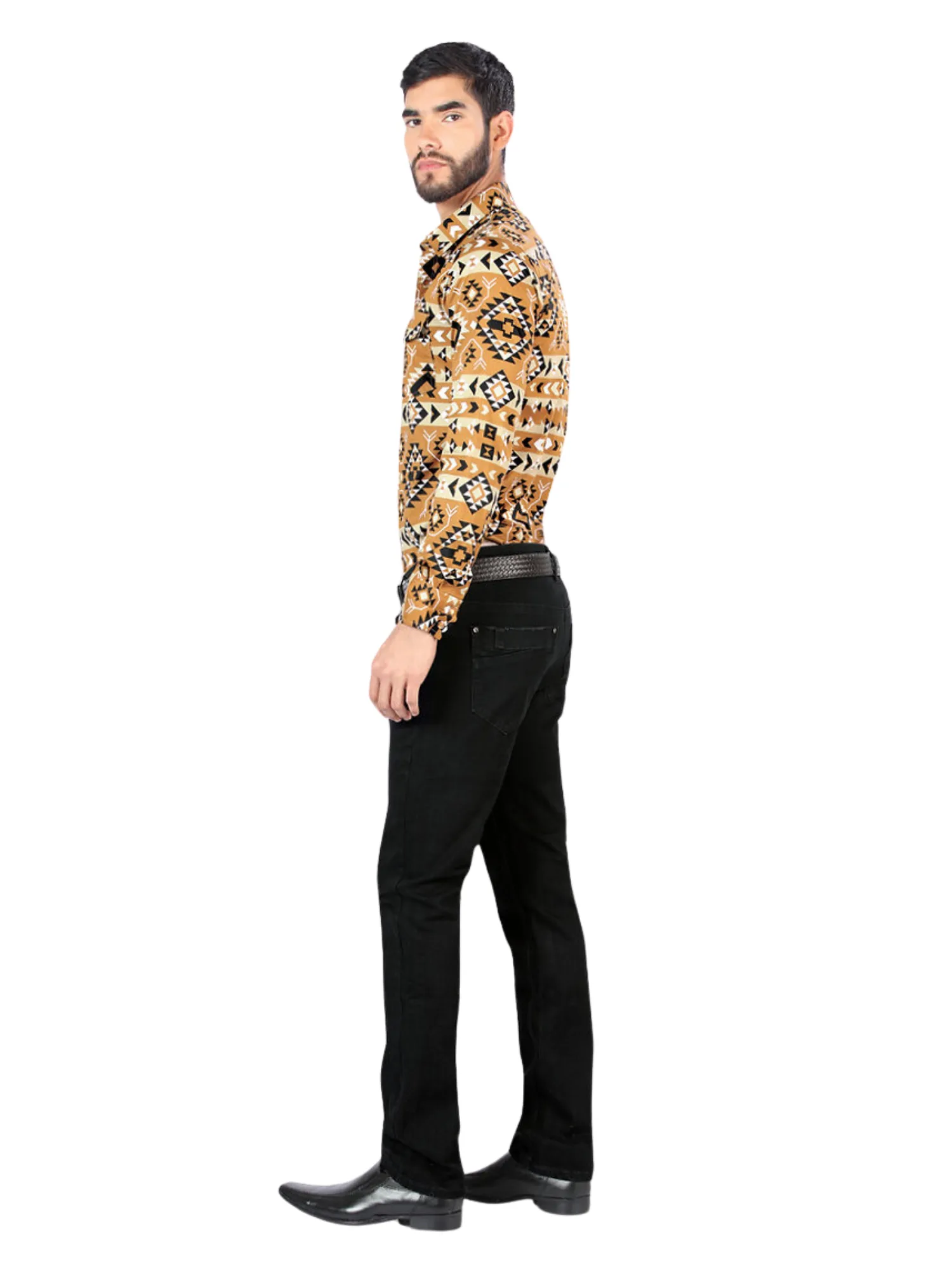 Pantalon Vaquero de Mezclilla Stretch para Hombre 'Montero' - ID: 5302