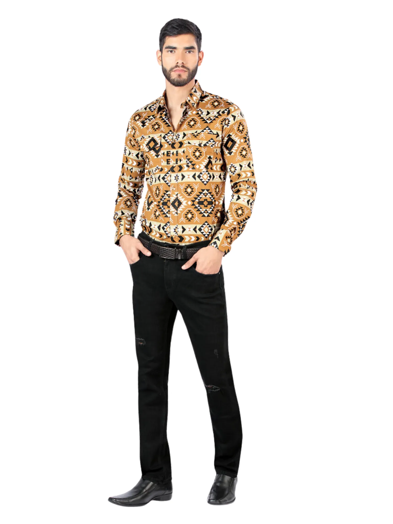 Pantalon Vaquero de Mezclilla Stretch para Hombre 'Montero' - ID: 5302