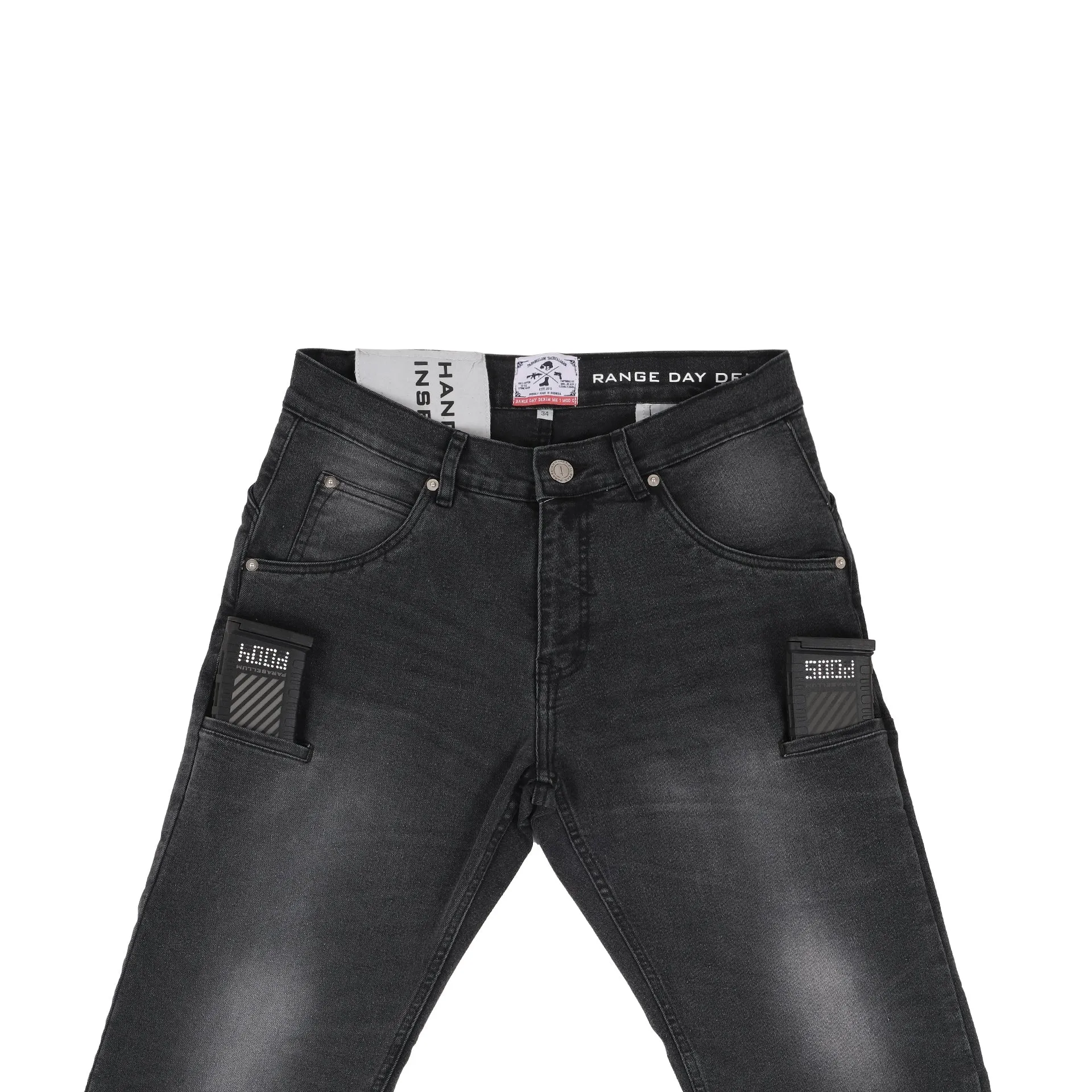 Parabellum® Range Day Straight Fit Ash Grey Light Washed MK II