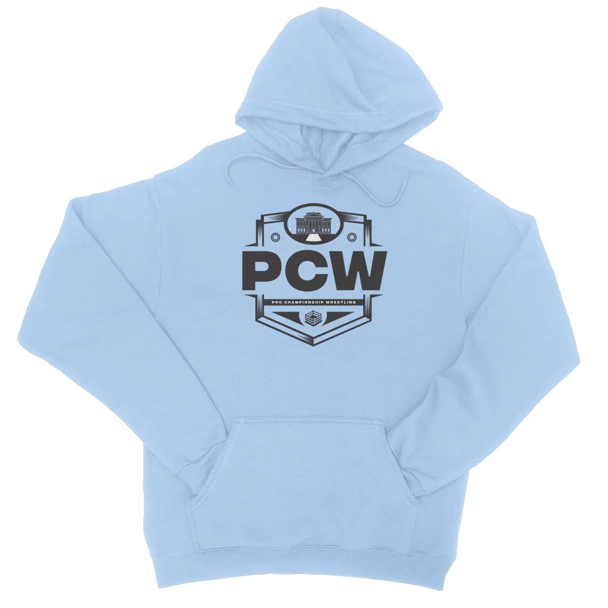 PCW UK Logo Black College Hoodie