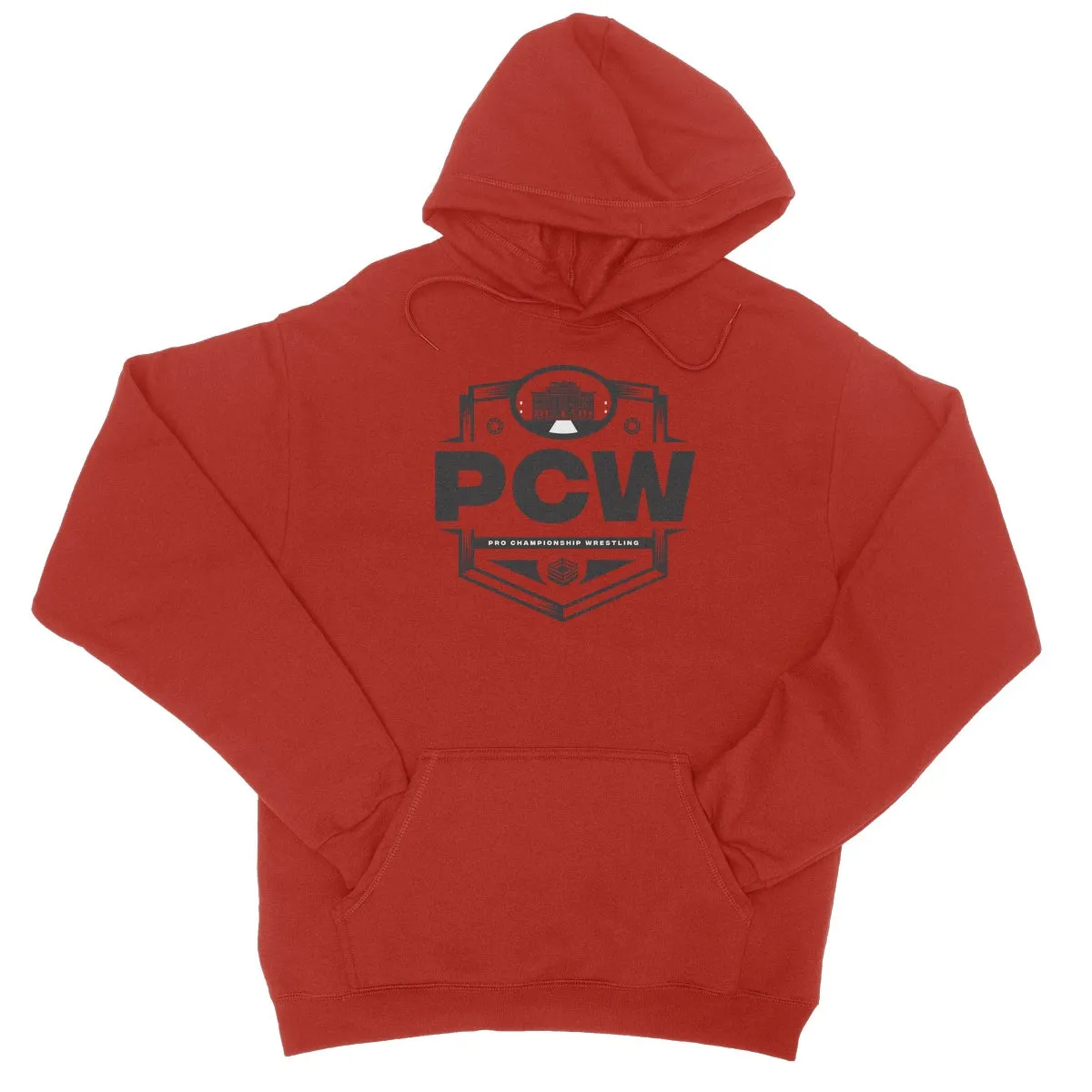 PCW UK Logo Black College Hoodie