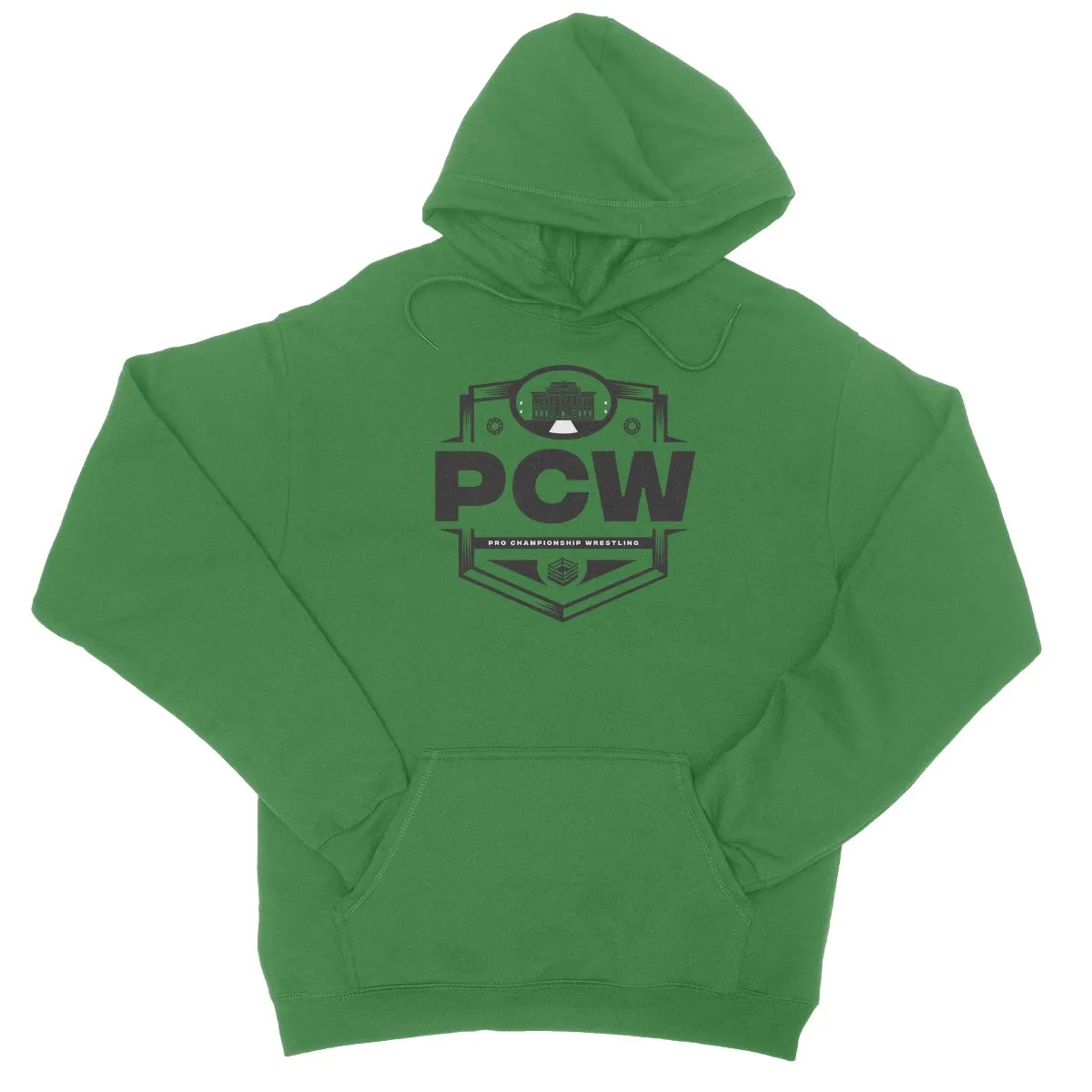 PCW UK Logo Black College Hoodie