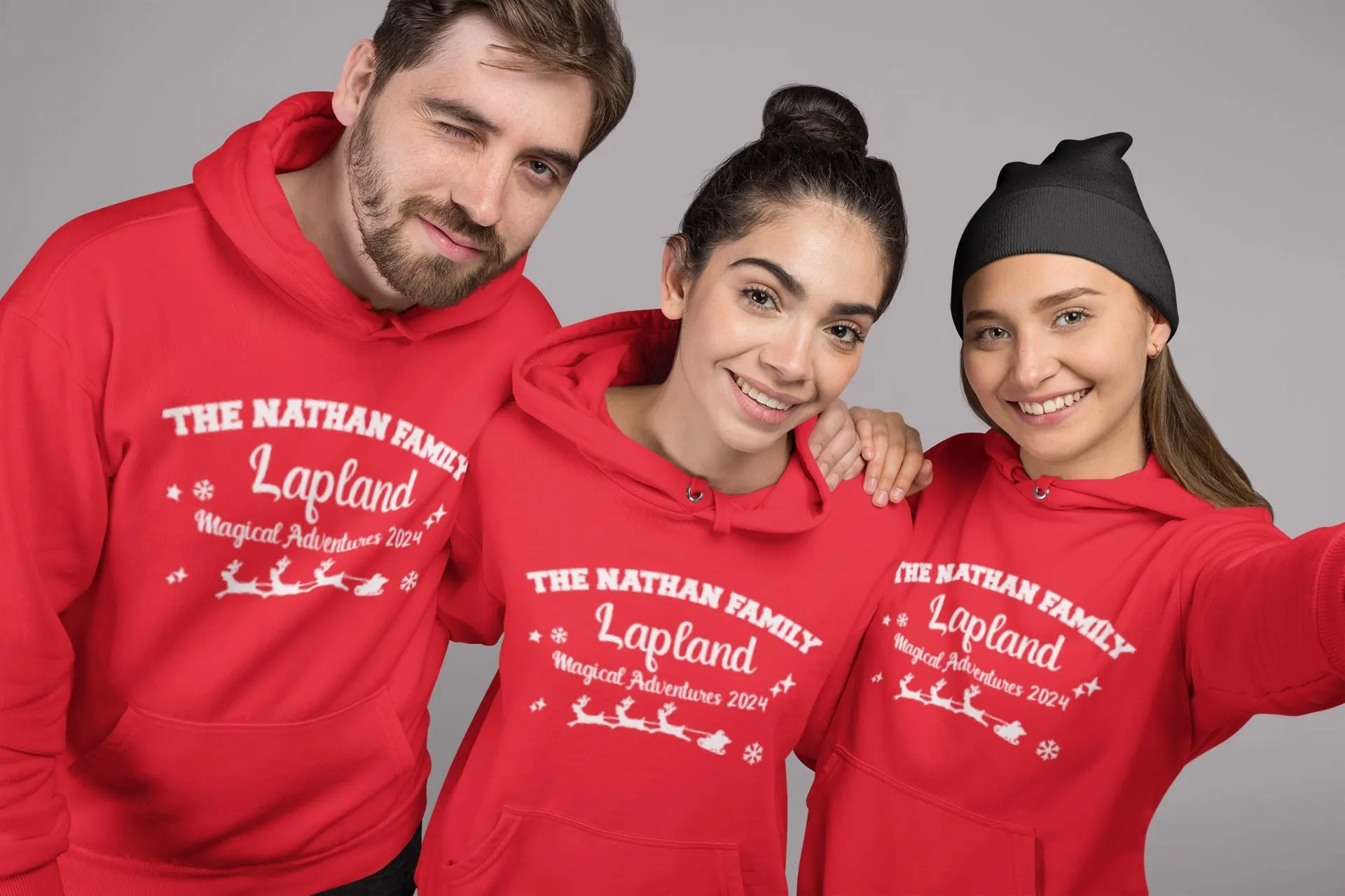 Personalised Lapland  Magical Adventures Hoodies