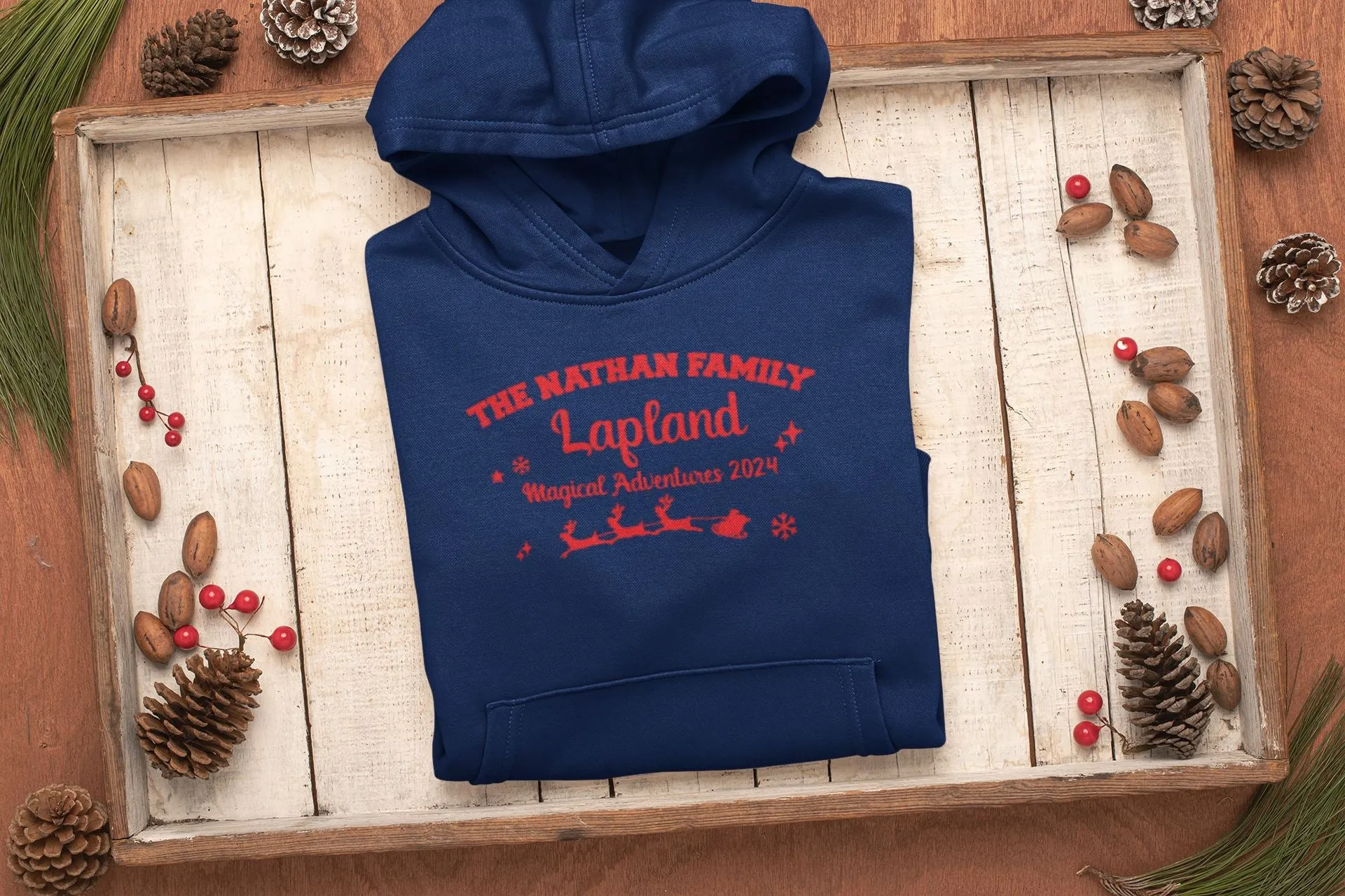 Personalised Lapland  Magical Adventures Hoodies