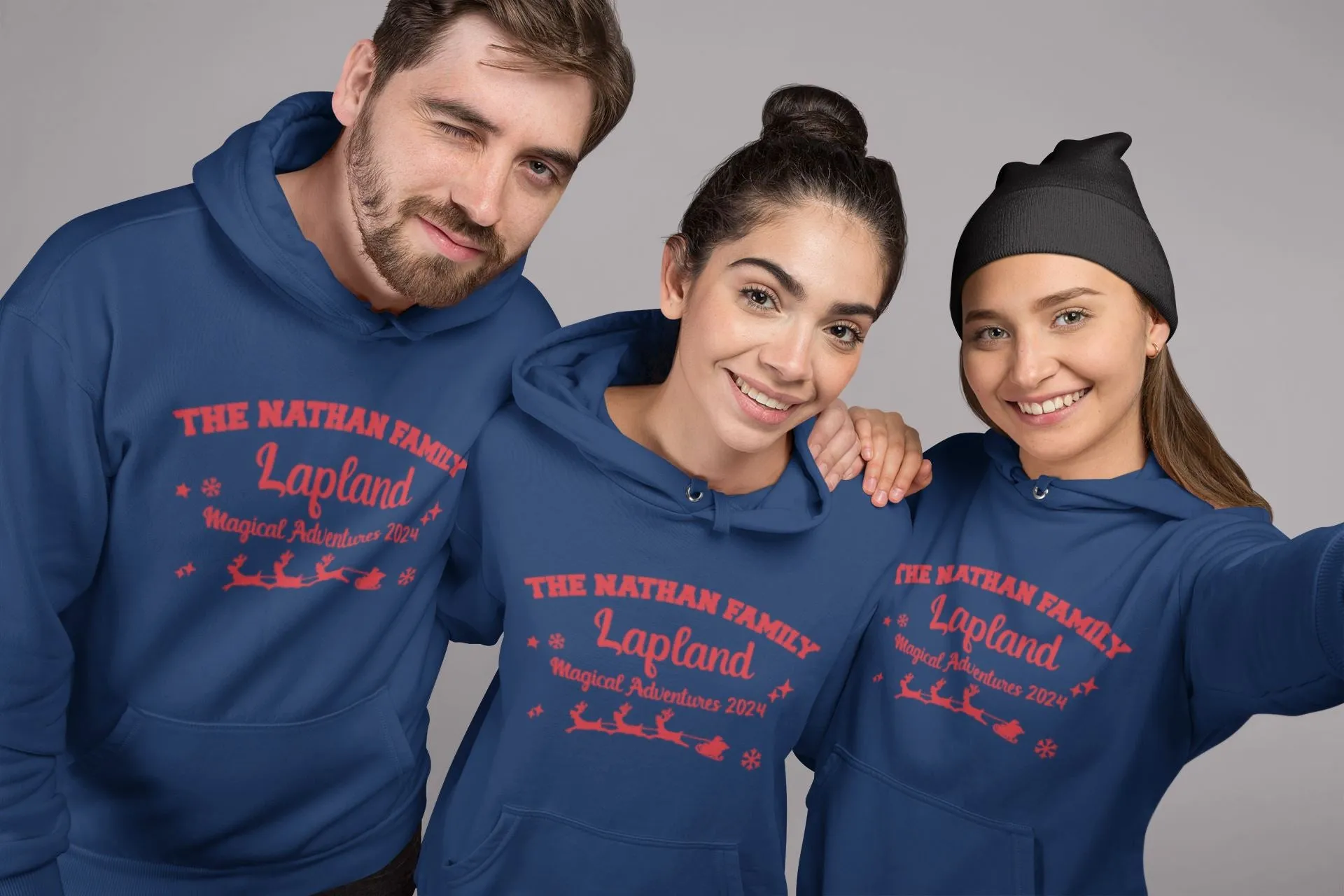 Personalised Lapland  Magical Adventures Hoodies
