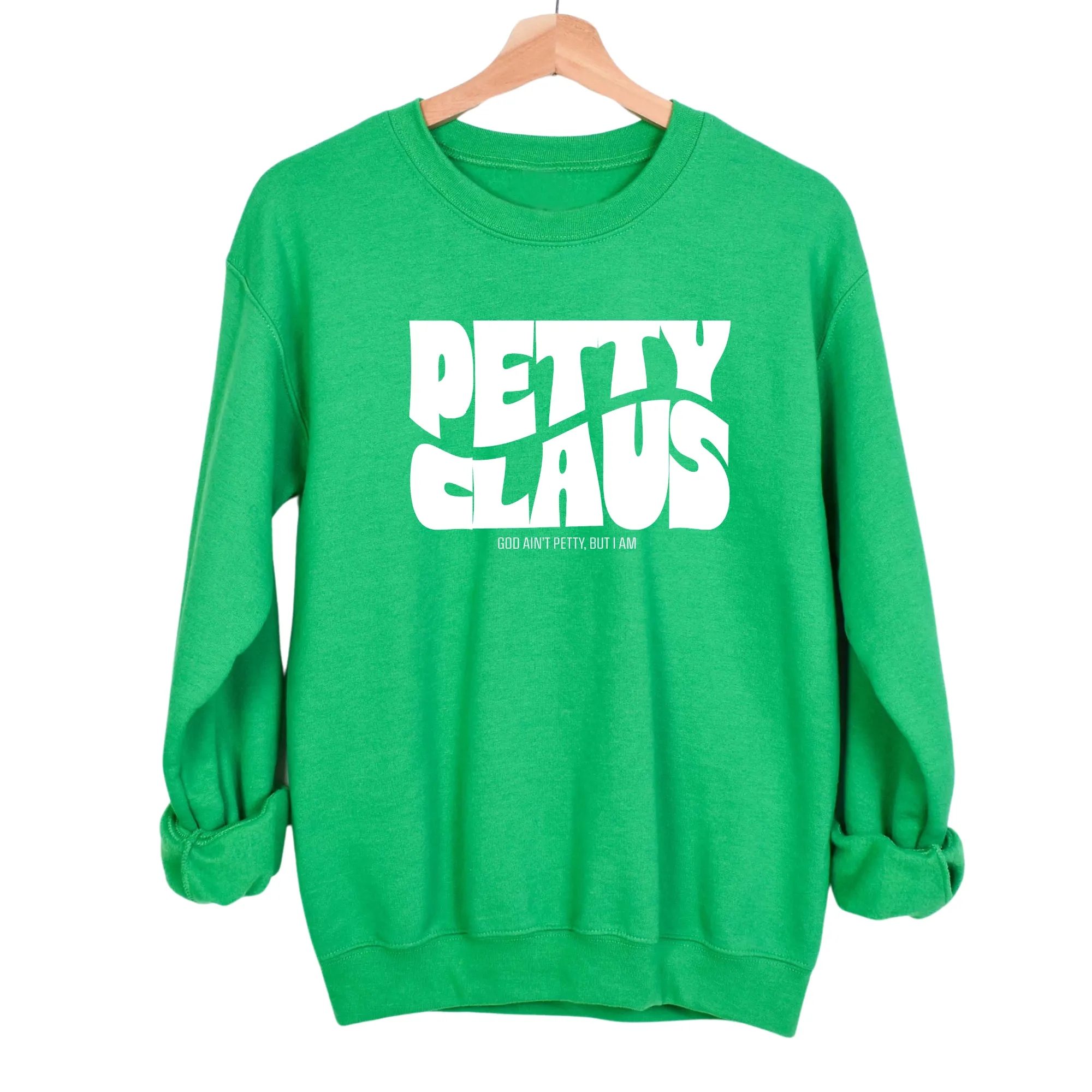 Petty Claus Retro Unisex Sweatshirt