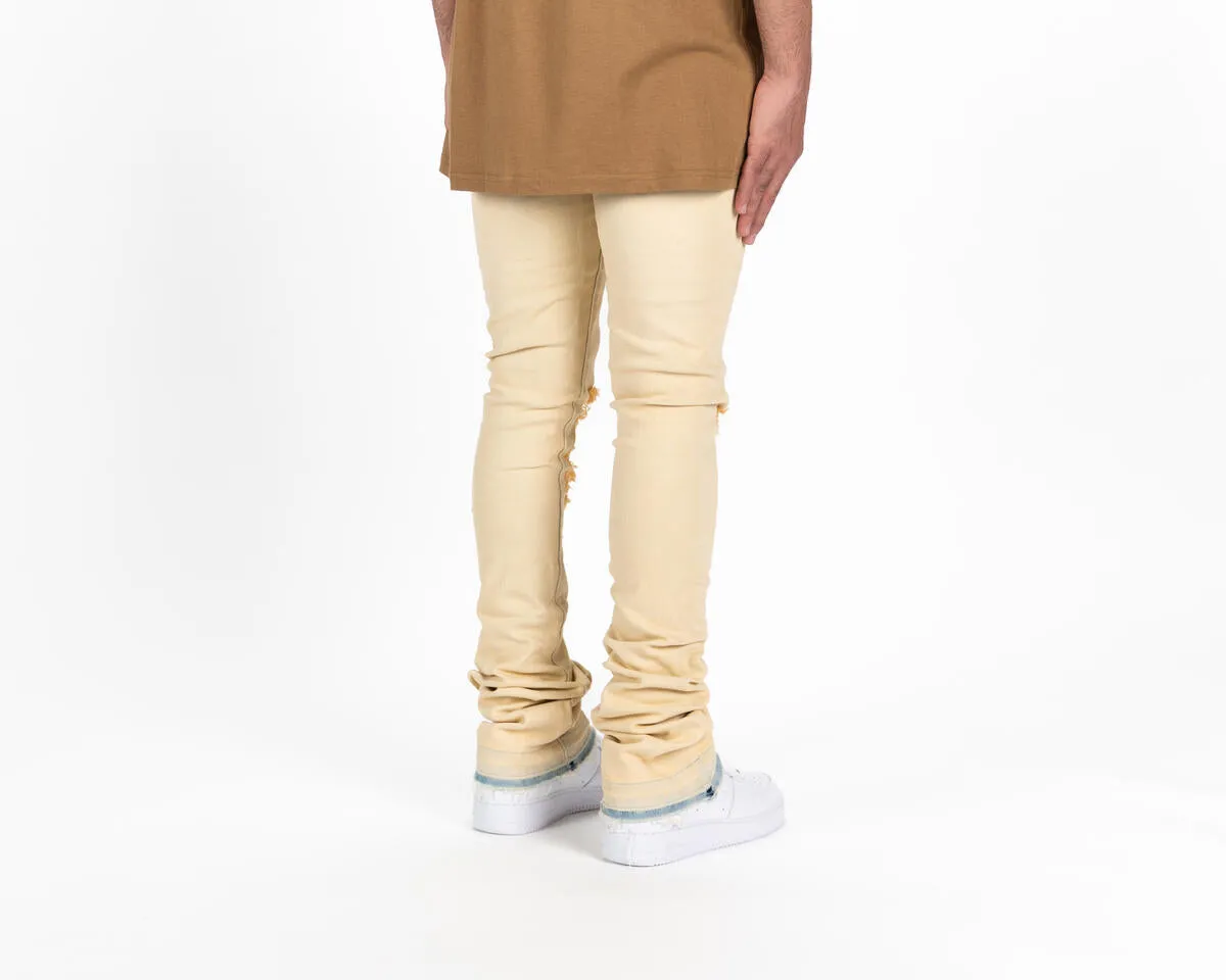 Pheelings GETTING THERE FLARE STACK DENIM (LIGHT SAND BLUE)