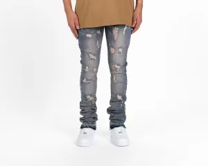 Pheelings NOW OR NEVER FLARE STACK DENIM (MEDIUM RUST BLUE)