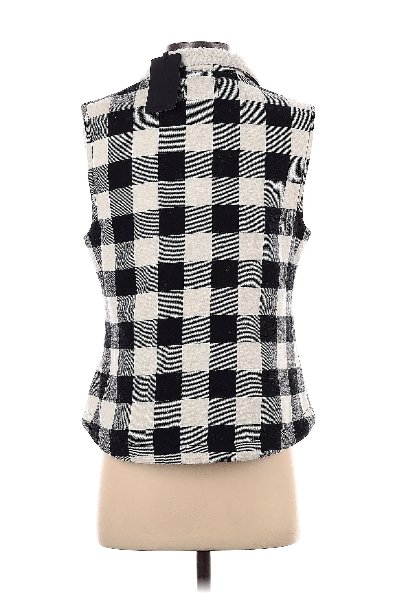 Plaid vest