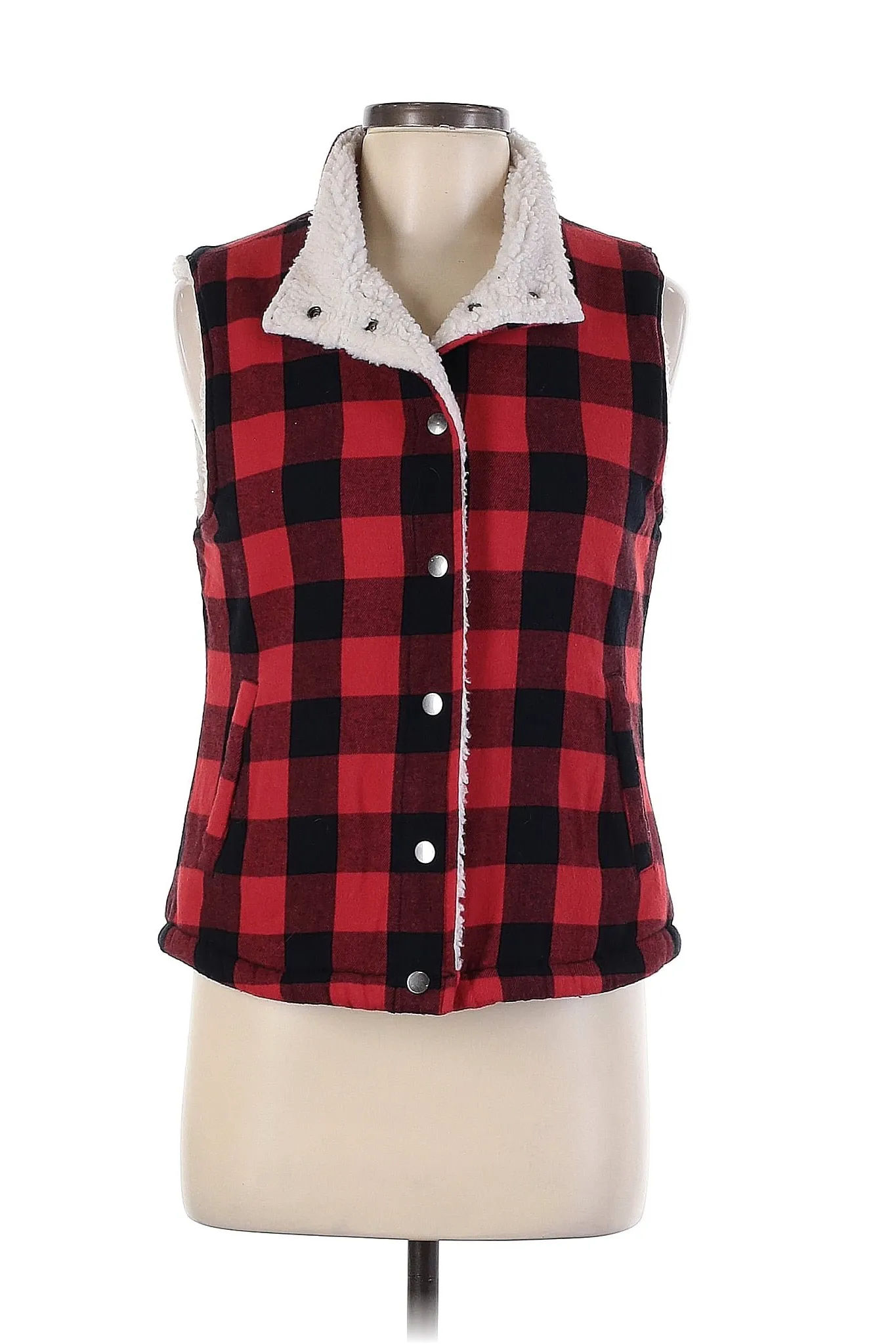 Plaid vest
