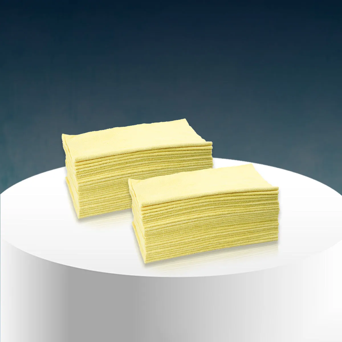 Poshlyf Edgeless Microfiber 40cm x 40cm Light Yellow 350 GSM