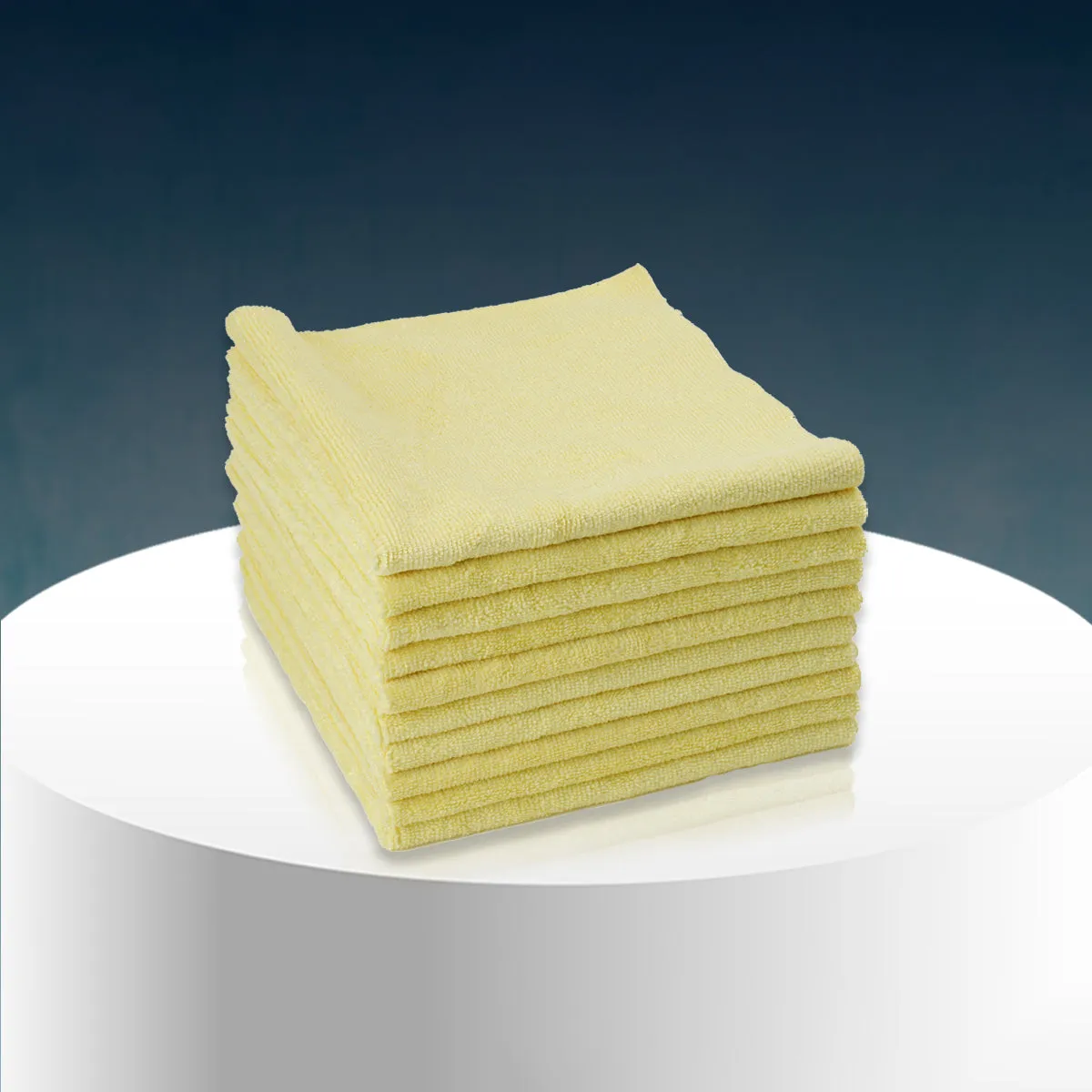 Poshlyf Edgeless Microfiber 40cm x 40cm Light Yellow 350 GSM