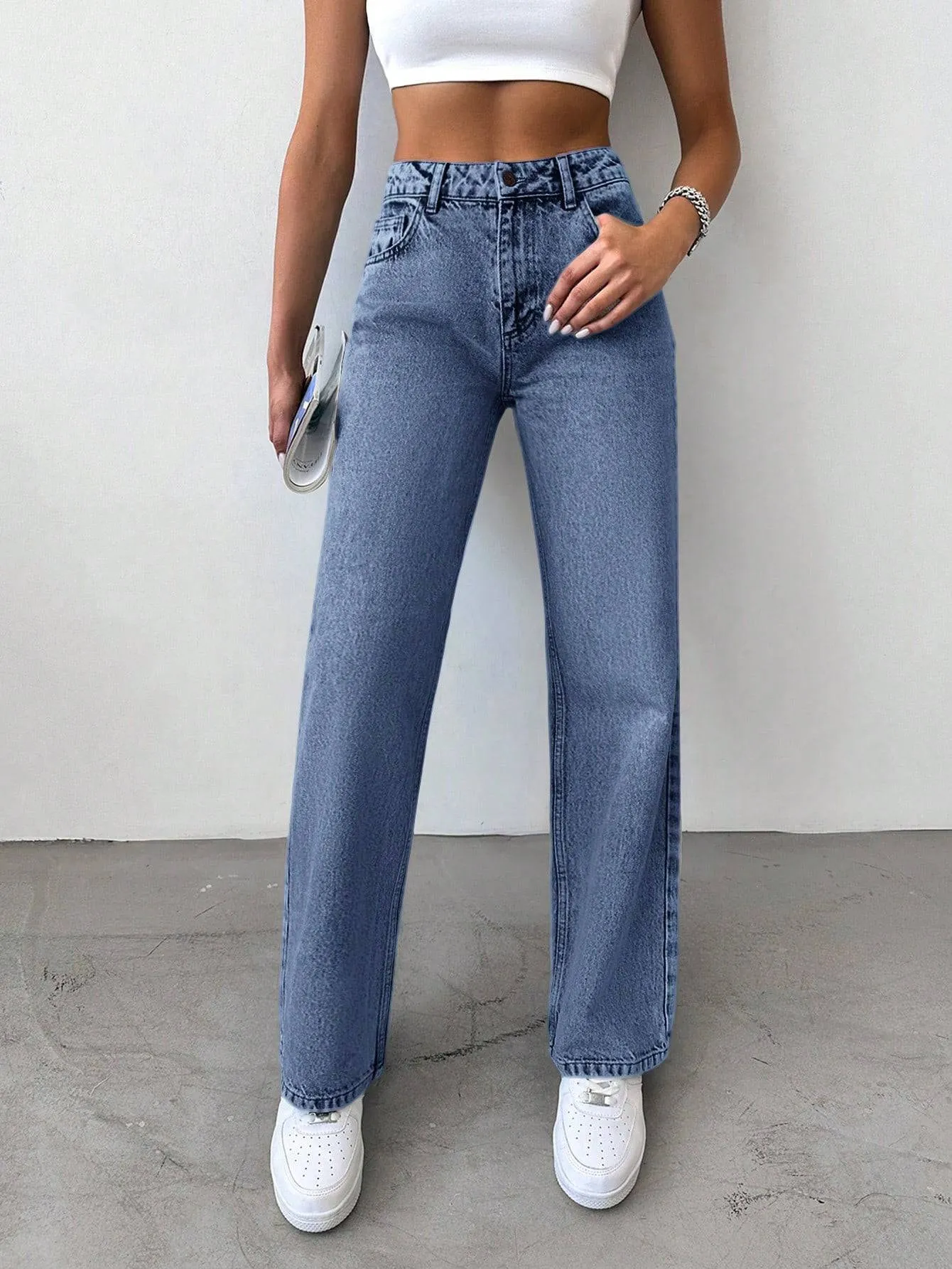 Pure Motion Stonewash Denim