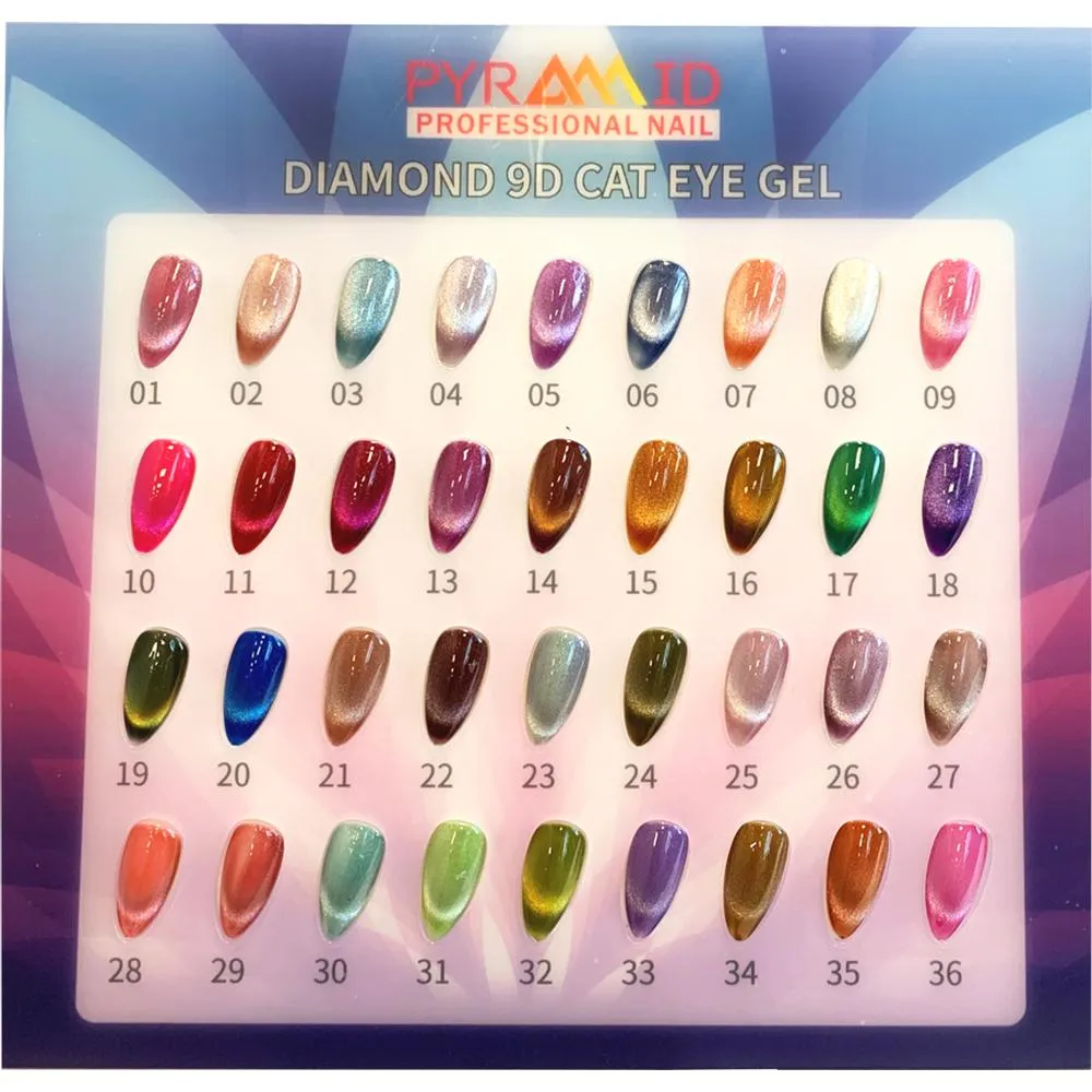 Pyramid Diamond 9D Cat Eye Gel - #35
