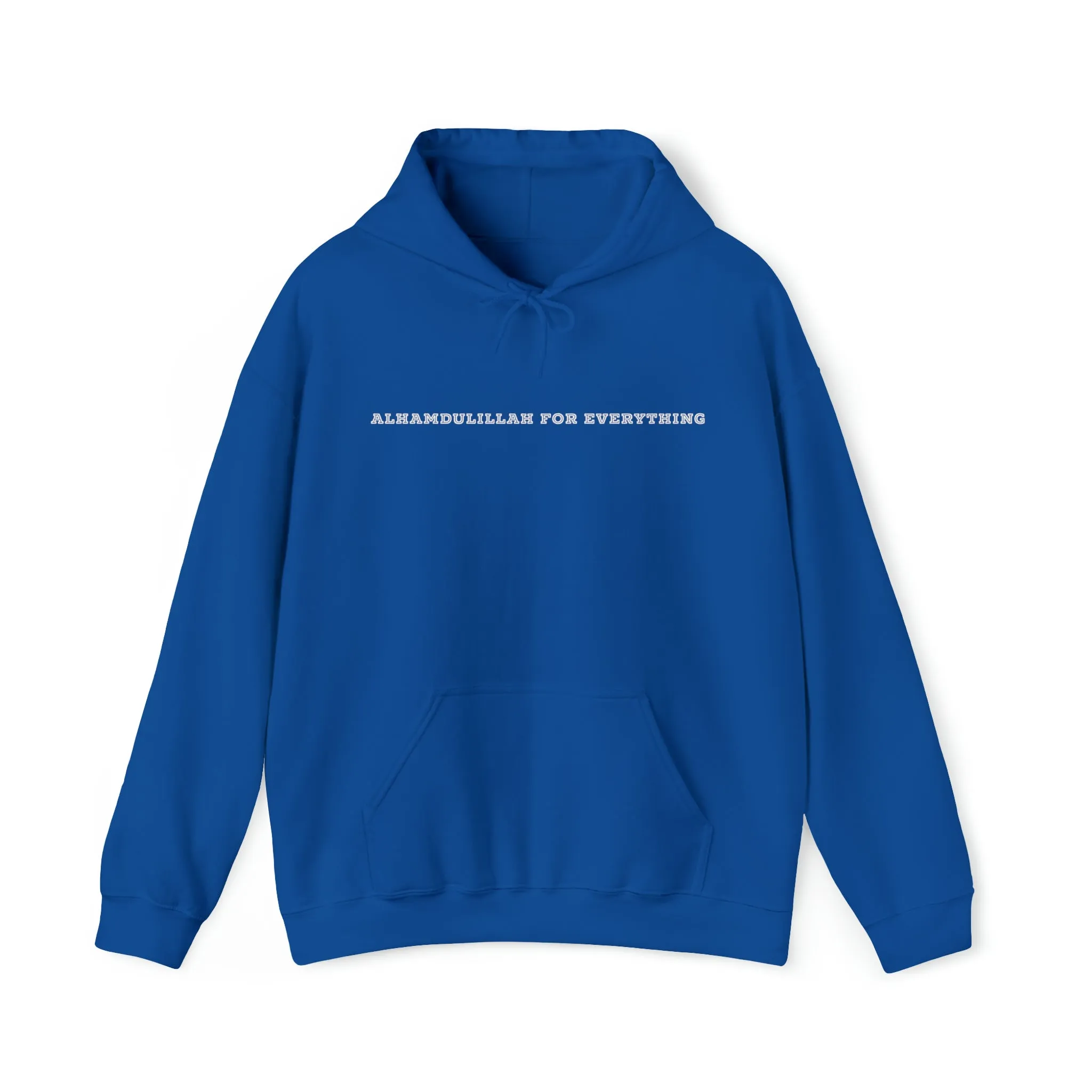"Alhamdulillah For Everything" Adult Hoodie