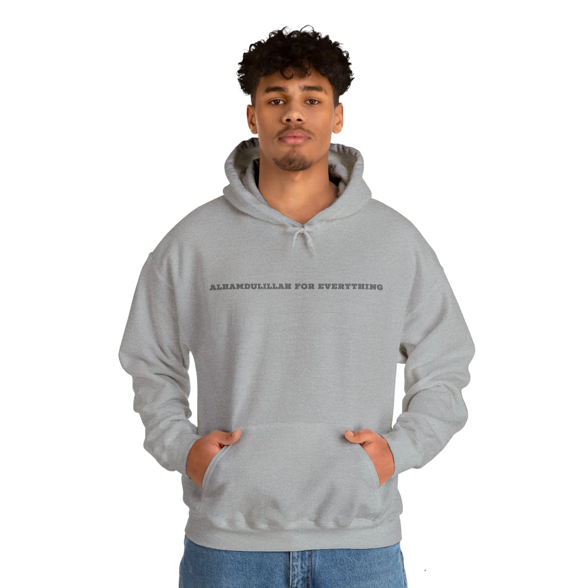"Alhamdulillah For Everything" Adult Hoodie
