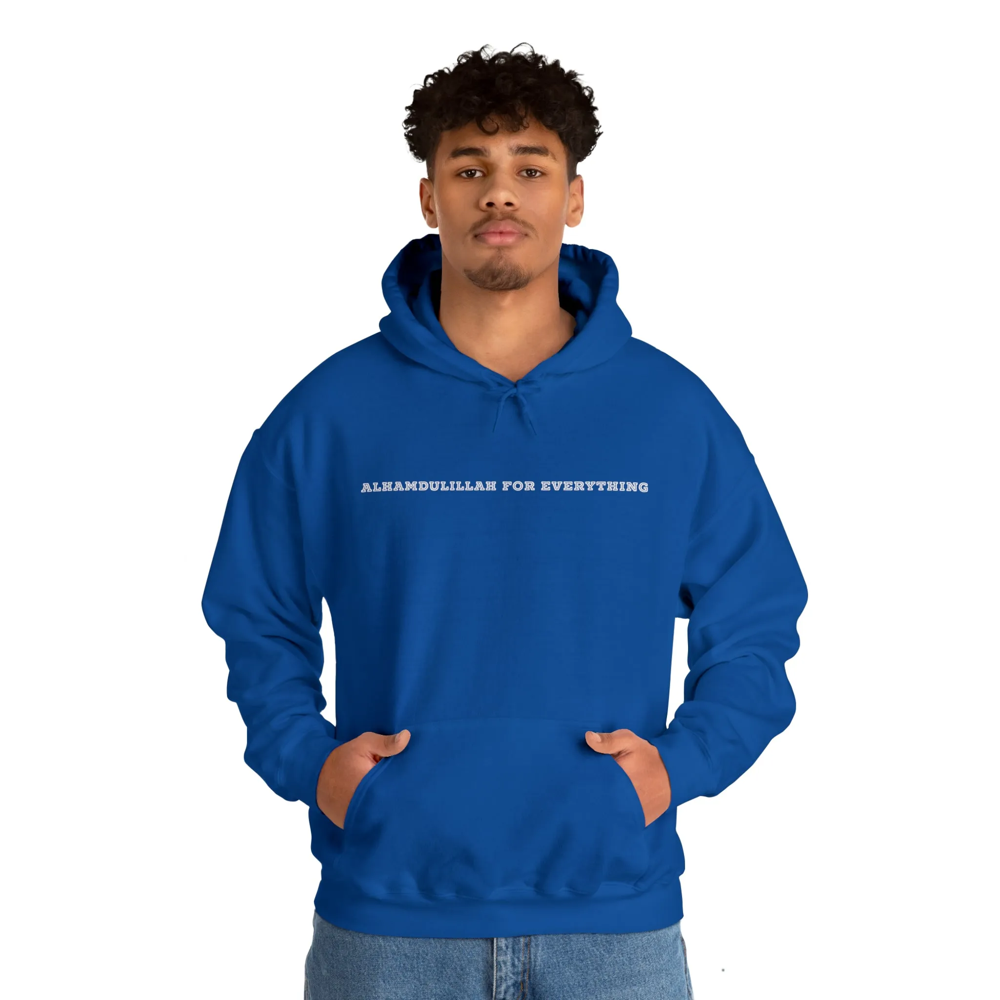 "Alhamdulillah For Everything" Adult Hoodie