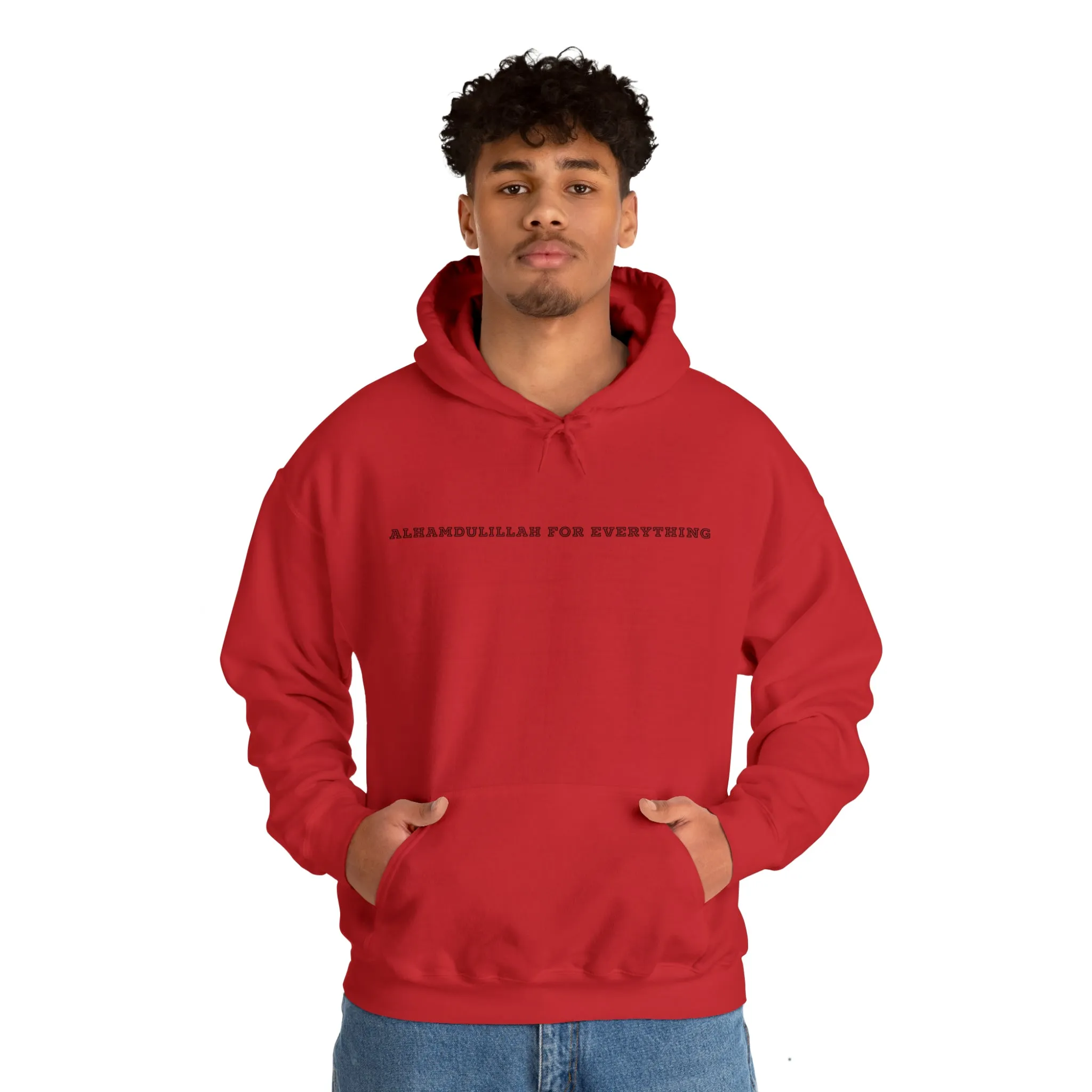 "Alhamdulillah For Everything" Adult Hoodie