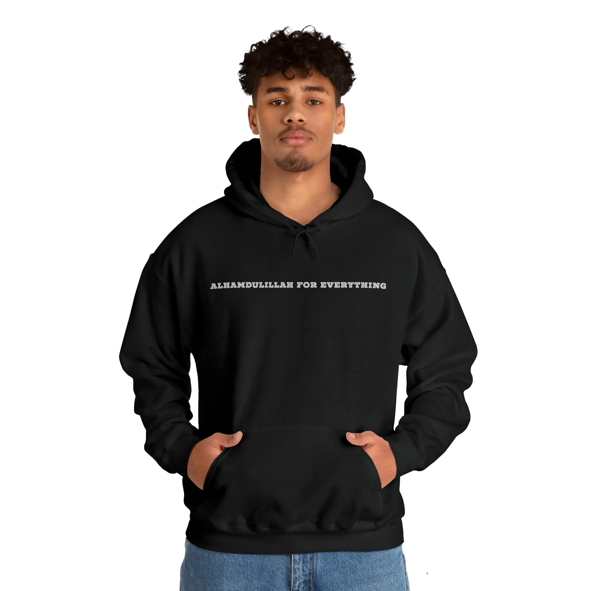 "Alhamdulillah For Everything" Adult Hoodie
