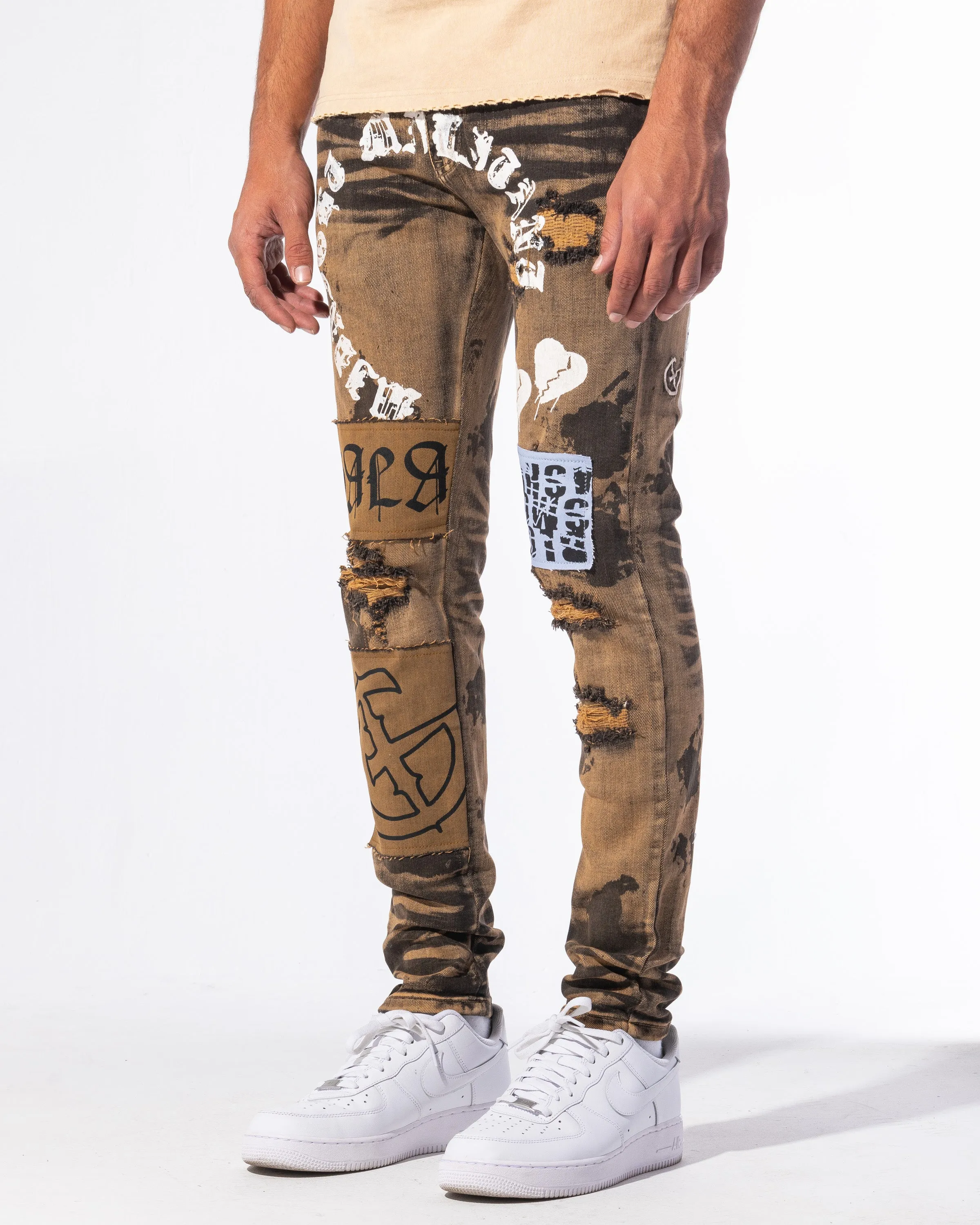 "DO OR DIE" DENIM (ACID TINT)