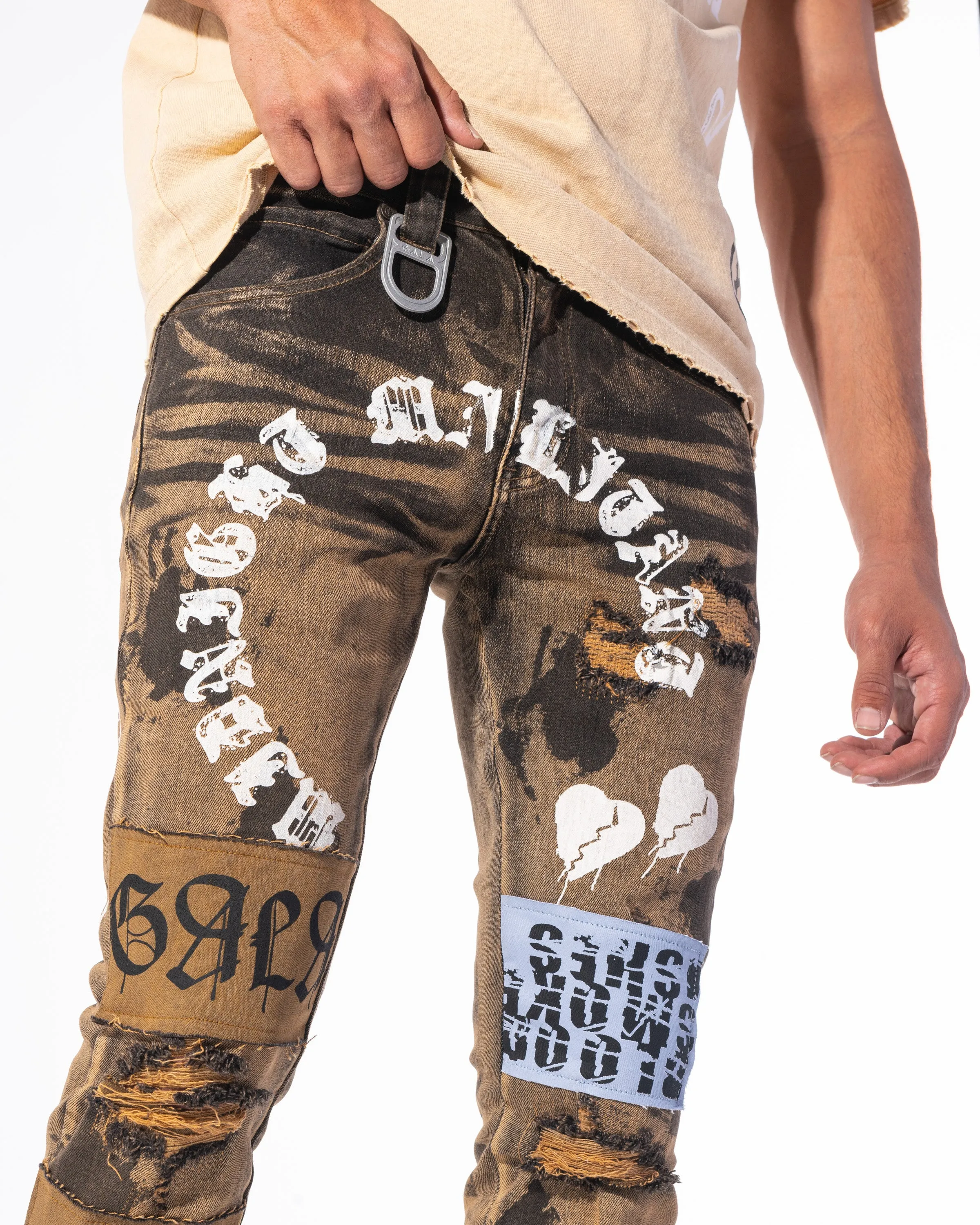"DO OR DIE" DENIM (ACID TINT)
