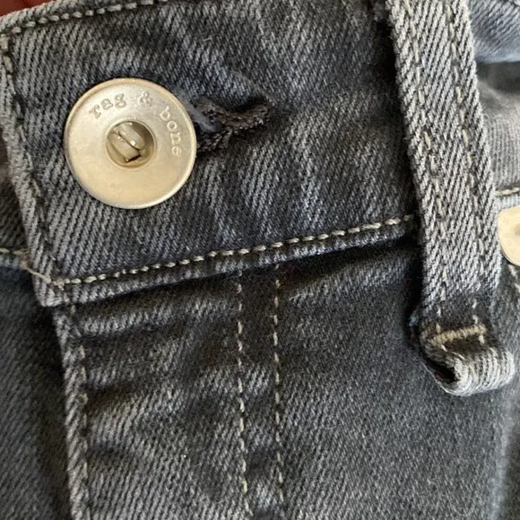 Rag &amp; Bone Nina High Rise Ankle Cigarette Jeans in Minna Size 26