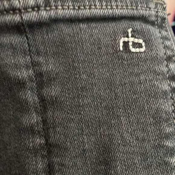 Rag &amp; Bone Nina High Rise Ankle Cigarette Jeans in Minna Size 26