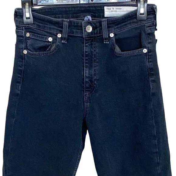 Rag &amp; Bone Nina High Rise Ankle Cigarette Jeans in Minna Size 26