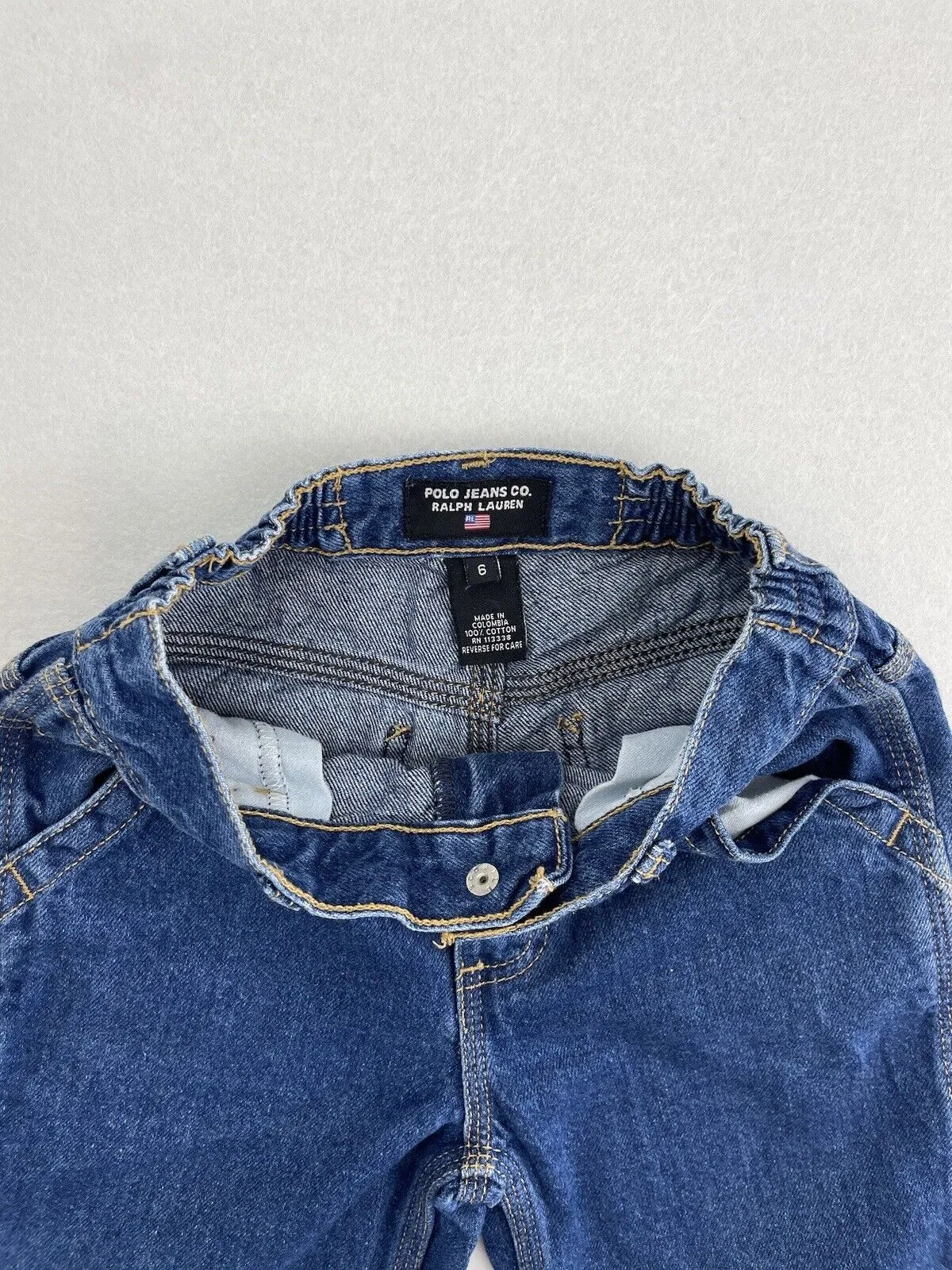 Ralph Lauren Boys Carpenter Style Jeans Size 6 Years