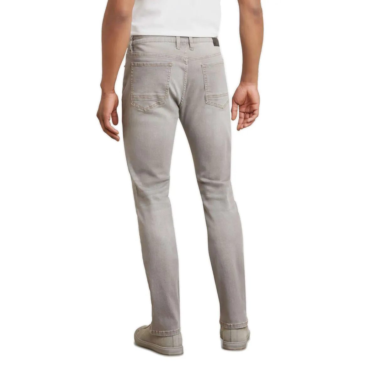 Reaction Kenneth Cole Men's Grey Stretch Slim Bleeker Jeans $69.50 NEW