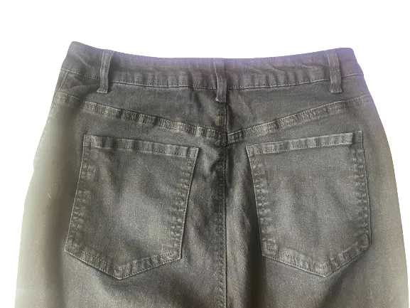 Refuge Denim Beverly Hills Black Stretch Jeans