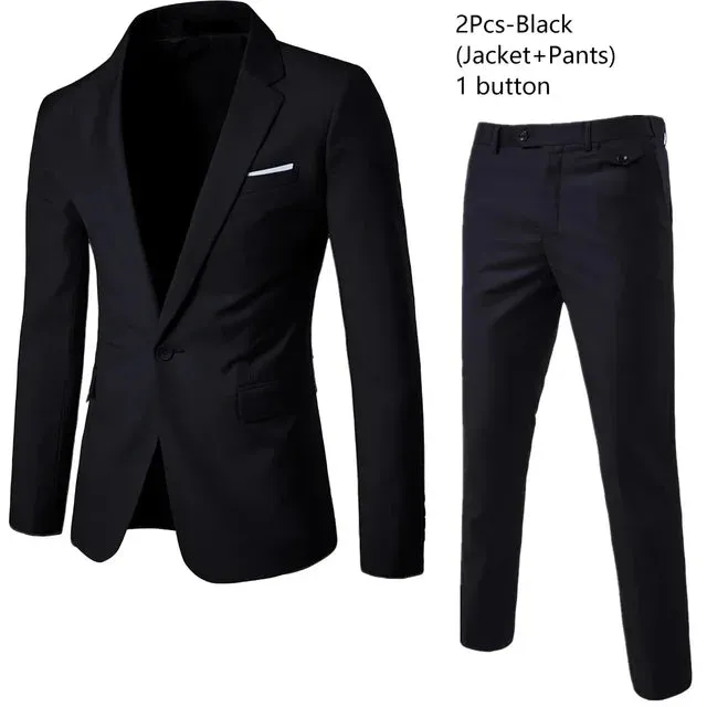 Regal Affair: Luxe Wedding Suit Ensemble