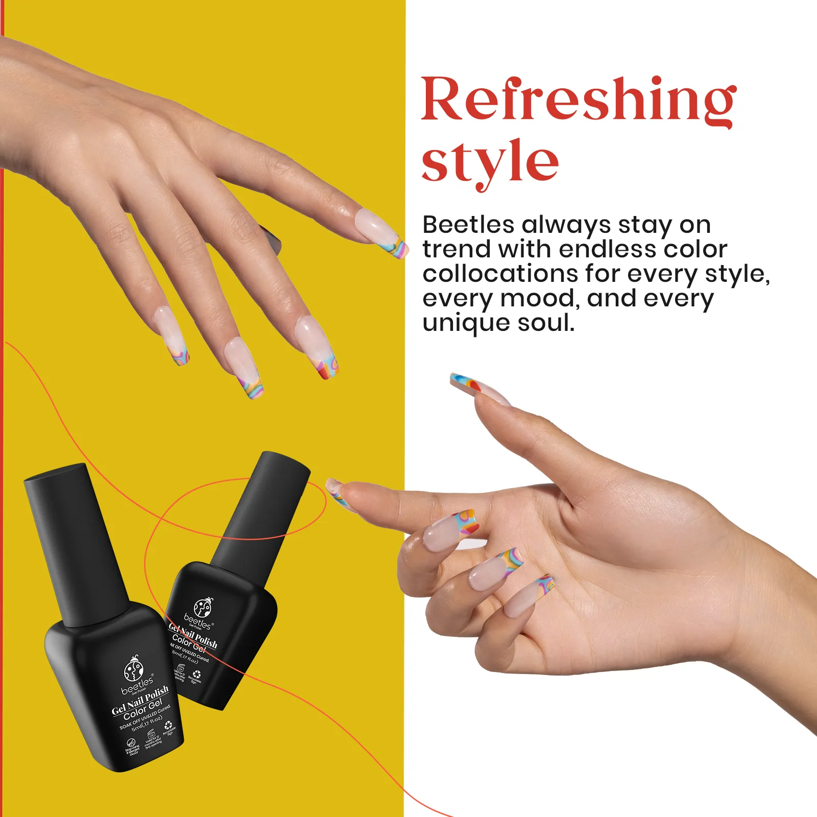 Retro Beloved - 20 Gel Colors Set with Top and Base Coat (5ml/Each)