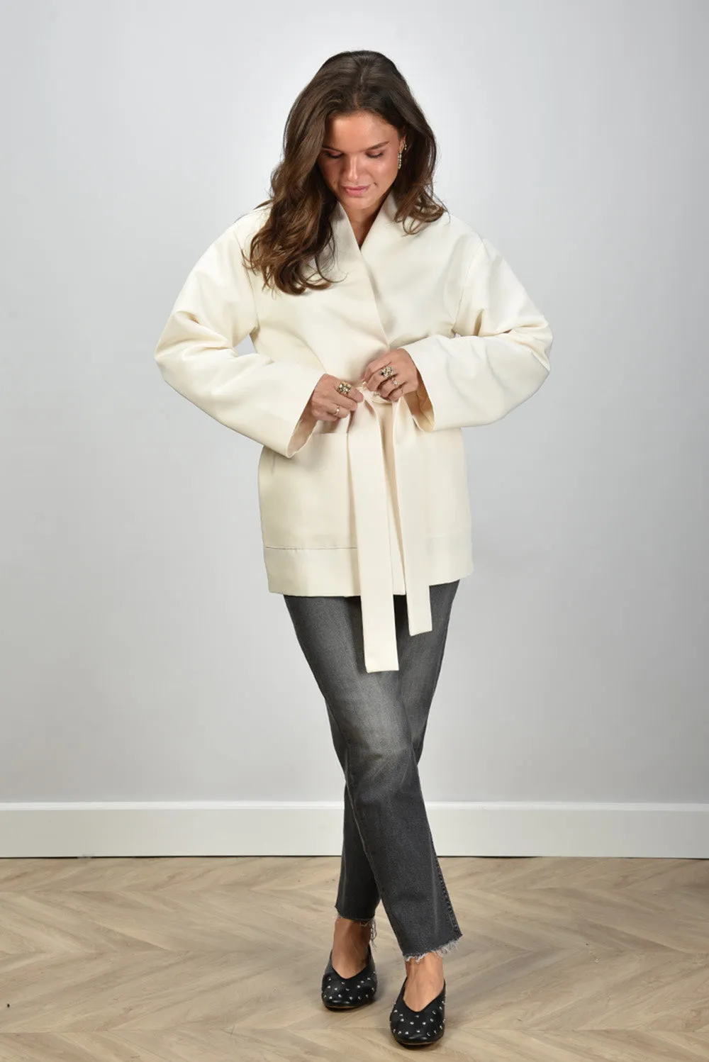 RÓHE blazer 414-11-004 off white