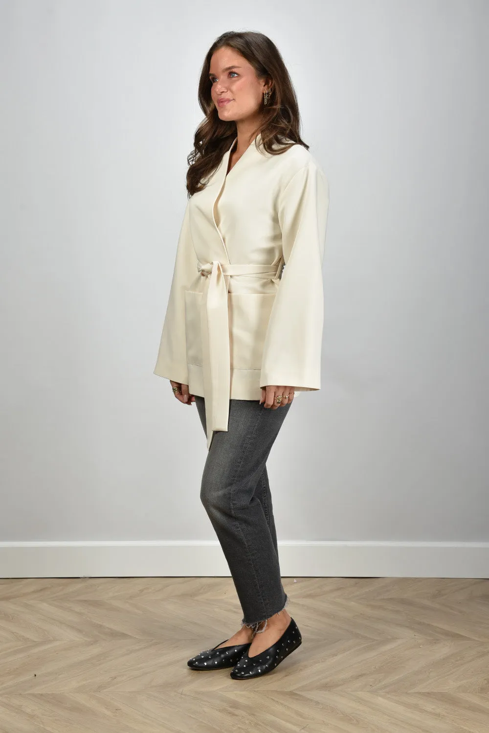 RÓHE blazer 414-11-004 off white