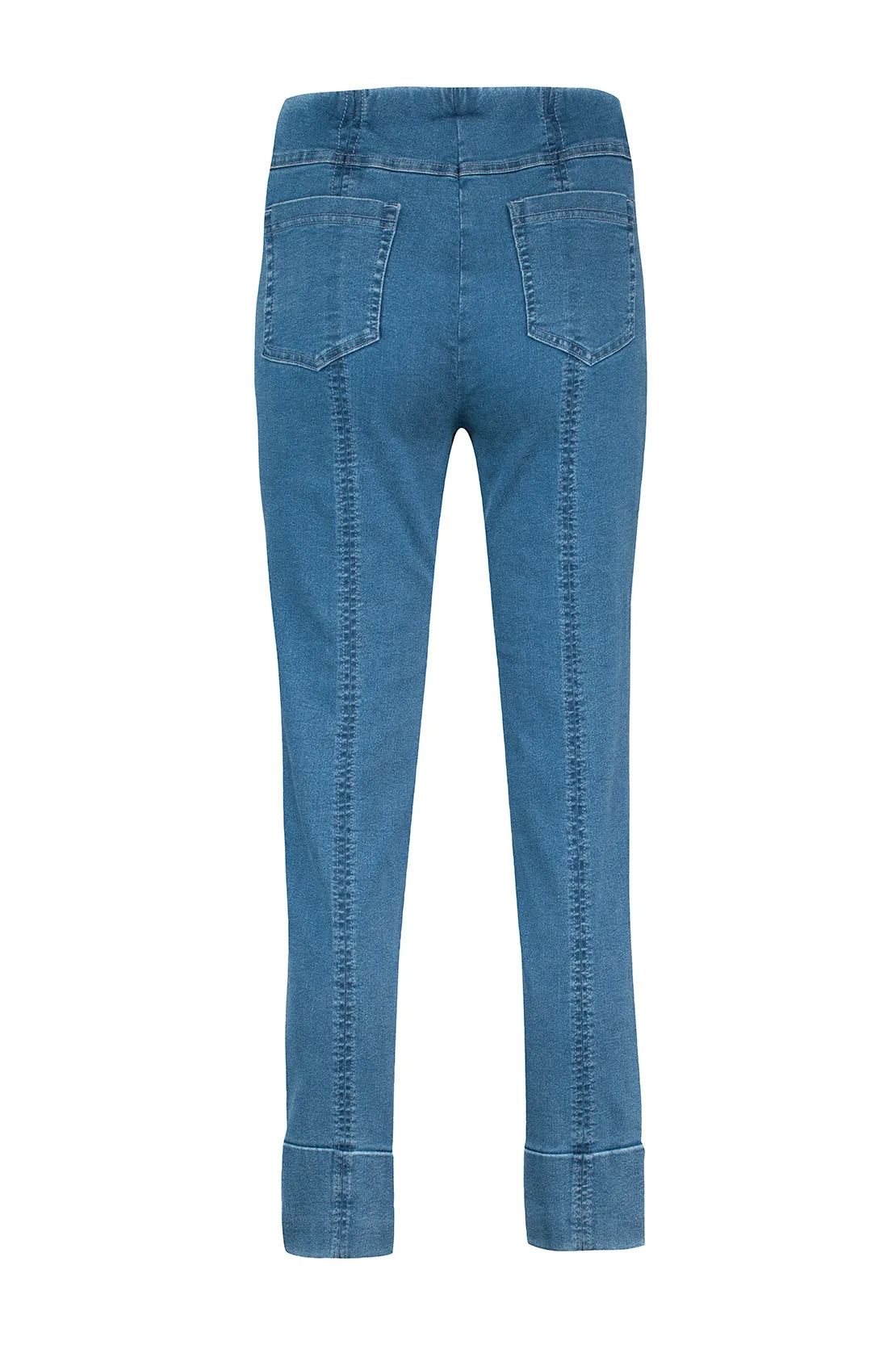 Robell Bella 09 Stretch Denim Trousers - Natural Denim