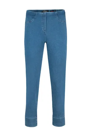 Robell Bella 09 Stretch Denim Trousers - Natural Denim