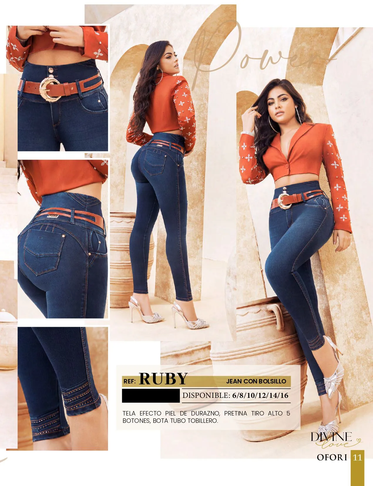 Ruby 100% Authentic Colombian Push Up Jeans