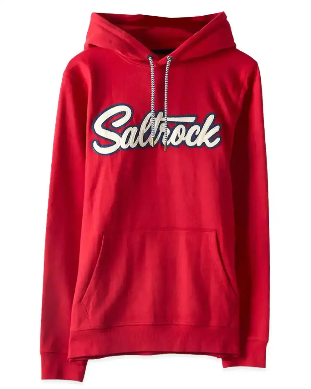 Saltrock Mens Strike Pop Hoodie Red