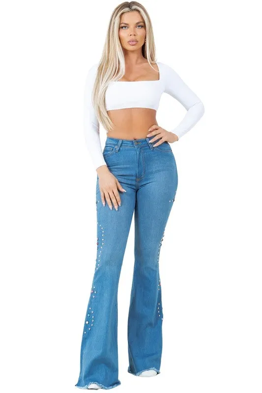 Santa Rosa Bell Bottom Jeans